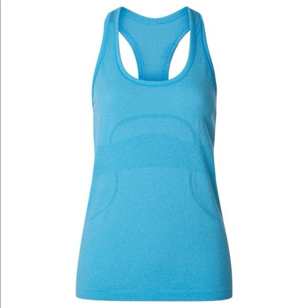 Lululemon 🍋 Swiftly Tech Racerback Tank Top Kayak blue Size 6